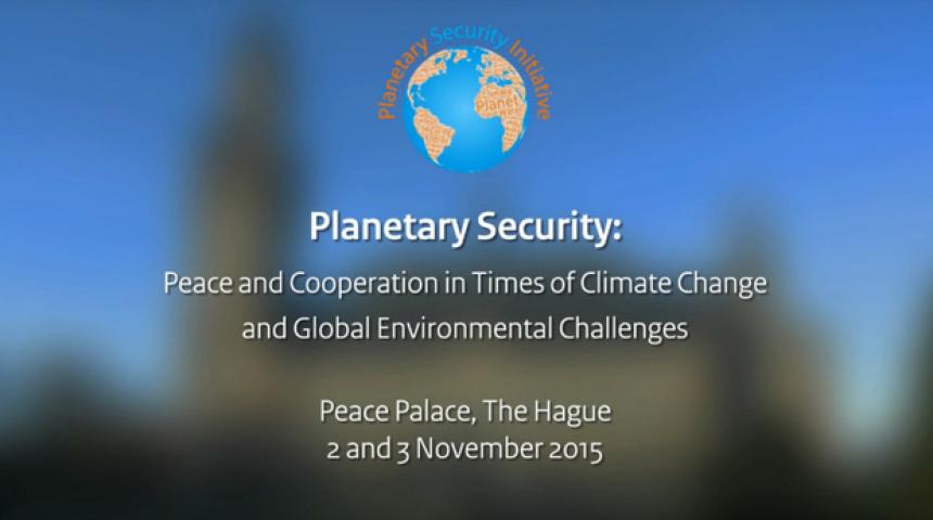 Planetary Security Conference 2015 - Overview 