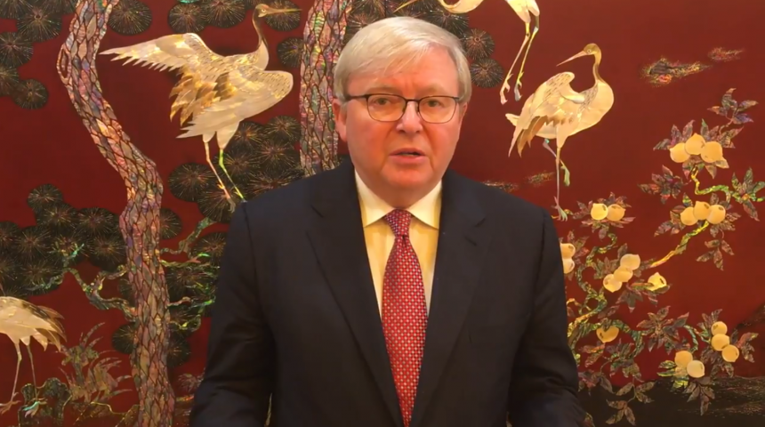 Why Kevin Rudd supports The Hague Declaration