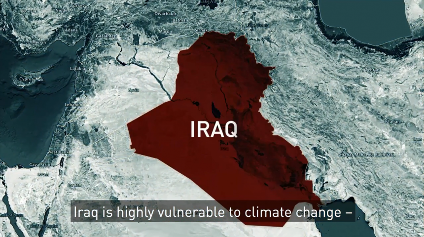 Terrorist recruiting, water conflicts and climate change in Iraq