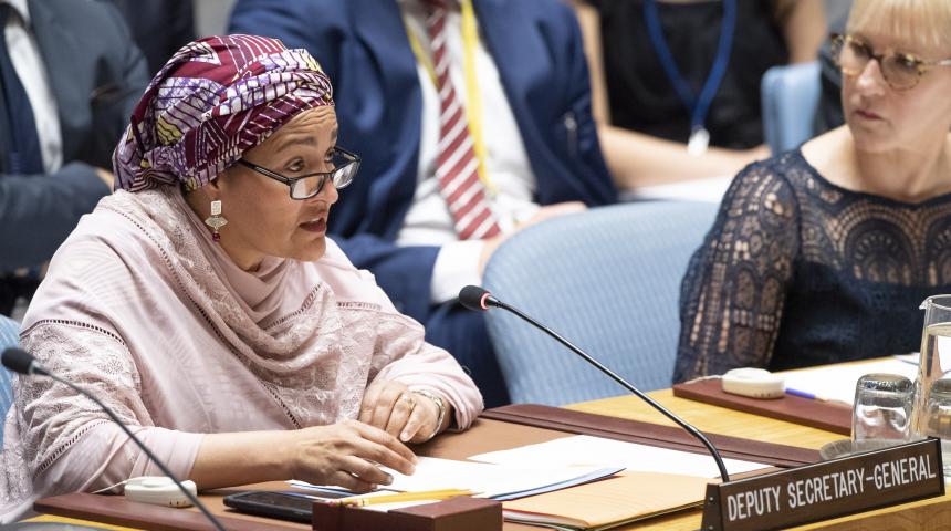Understanding and Addressing Climate-Related Security Risks - Amina J. Mohammed