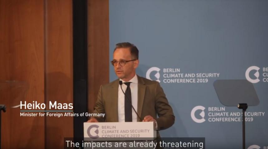 Berlin Climate and Security Conference 2019